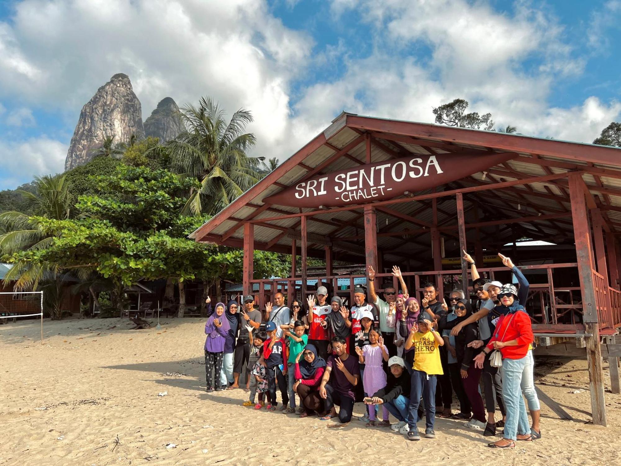 Sri Sentosa Chalet Kampong Mukut Exteriér fotografie